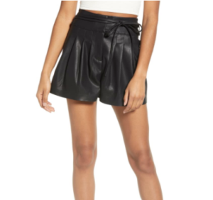 Leather Shorts