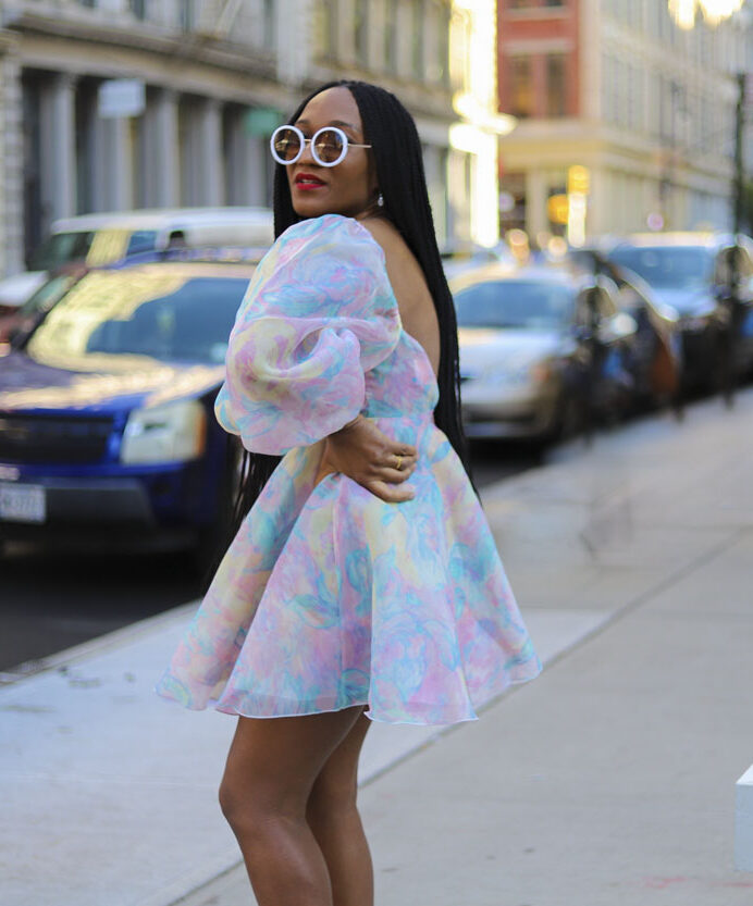 MsRexti in Cotton Candy Dress